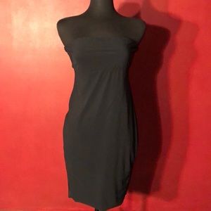 THEORY Black great fitting strapless dress